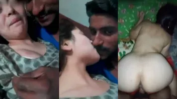 Aunty Sex Girl in Oyo hotly kissing and fucking her boyfriend
