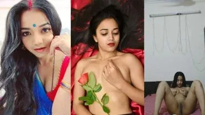 Bangali Sex Pallavibasu, a popular MMS Instagram model, in a nude video