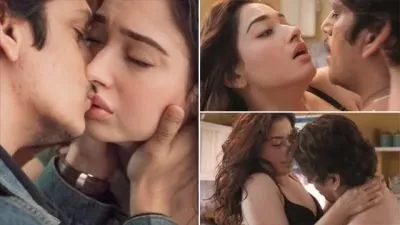 Bihari Sex Scene from a short film featuring Tamannaah Bhatia kissing and having sex with her lover