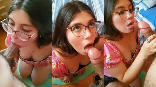 English Sex Video Porn Beautiful girl performs a major blowjob to her lover.