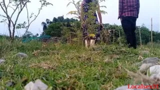 Telugu Sex Bhabhi Fucking Her Ass Outside With Her Blowjob on