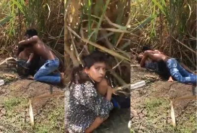 Telugu Sex Guy and his girlfriend having outdoor sex