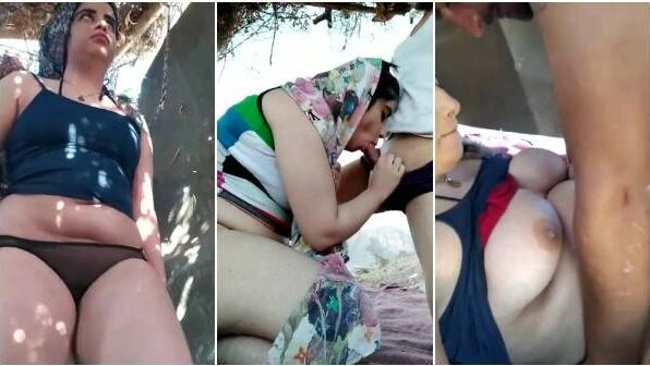 Arab girl’s outdoor Video enjoyment