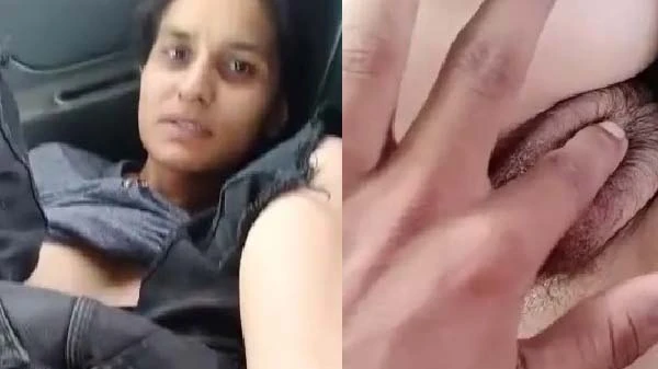 Fingering Girlfriend’s Pussy in Desi Sex Video