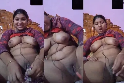 Hindi Sex Girls with large breasts masturbate.