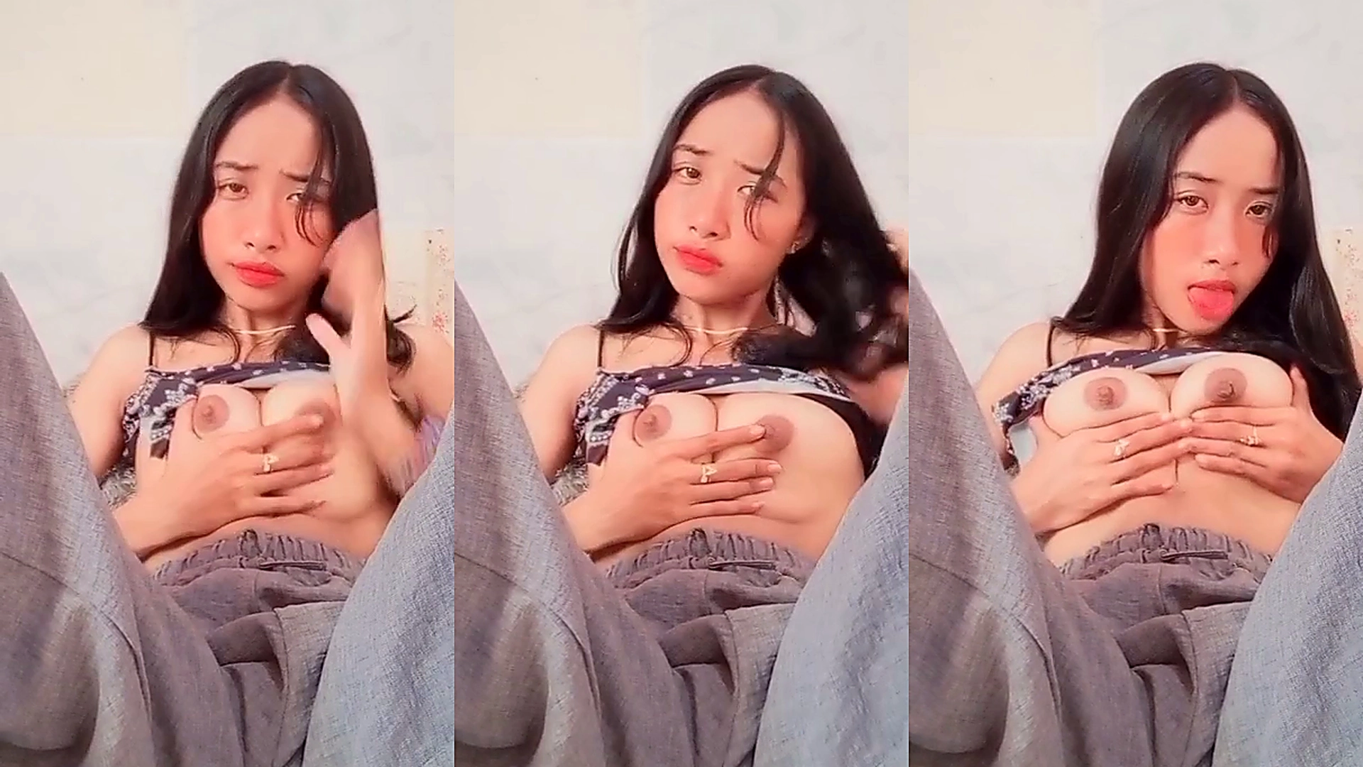 A Mallu girl rides her partner’s penis in a sex video from Kerala.