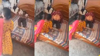 A wife sees her husband having an intimate relationship with her sister.