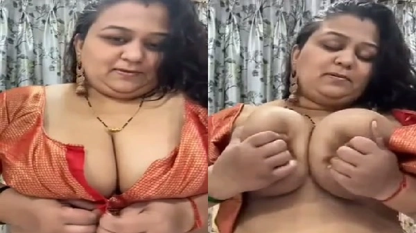 Big boobs pressing Video hot