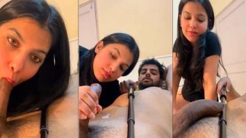 GF Blowjob Recorded by a Horny Lover