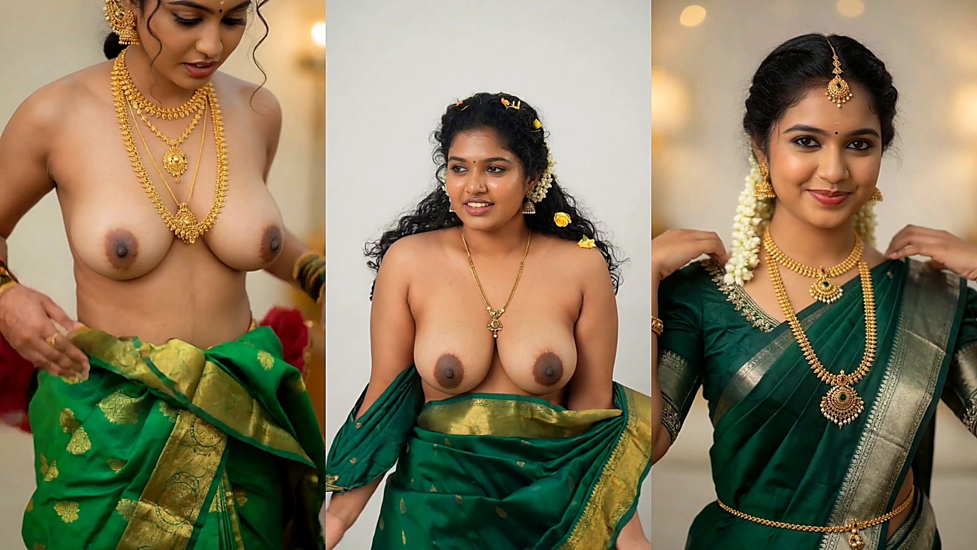 South Indian girls used to act like whores and strip naked.