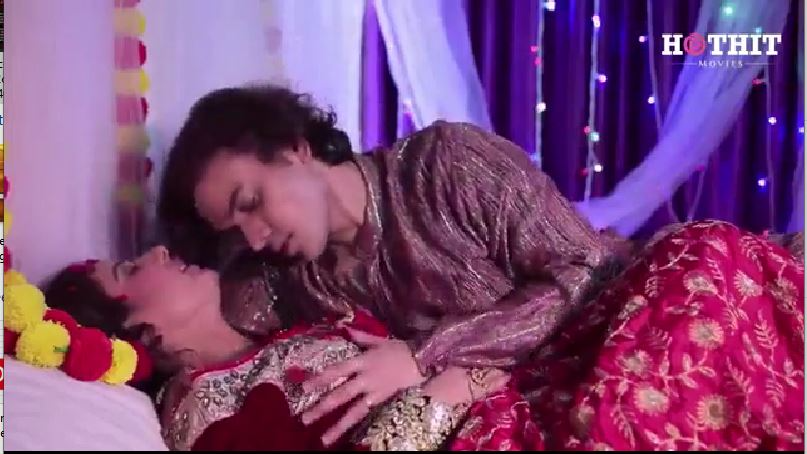 Suhagraat, an Indian couple, just tied the knot.