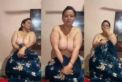 Telugu XXX Milf Massive Breasts Flaunted