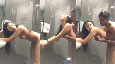 The record of the young couple’s bathroom sex