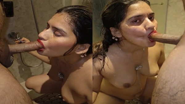 Woman shower blowjob Bf Sexy movie steamy
